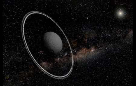 Další převratný objev – asteroid s vlastními prstenci